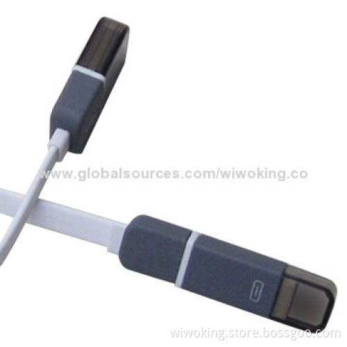 2-in-1 lightning cable for iPhone 5 and android phone